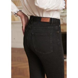 Sezane brut sexy black jeans
